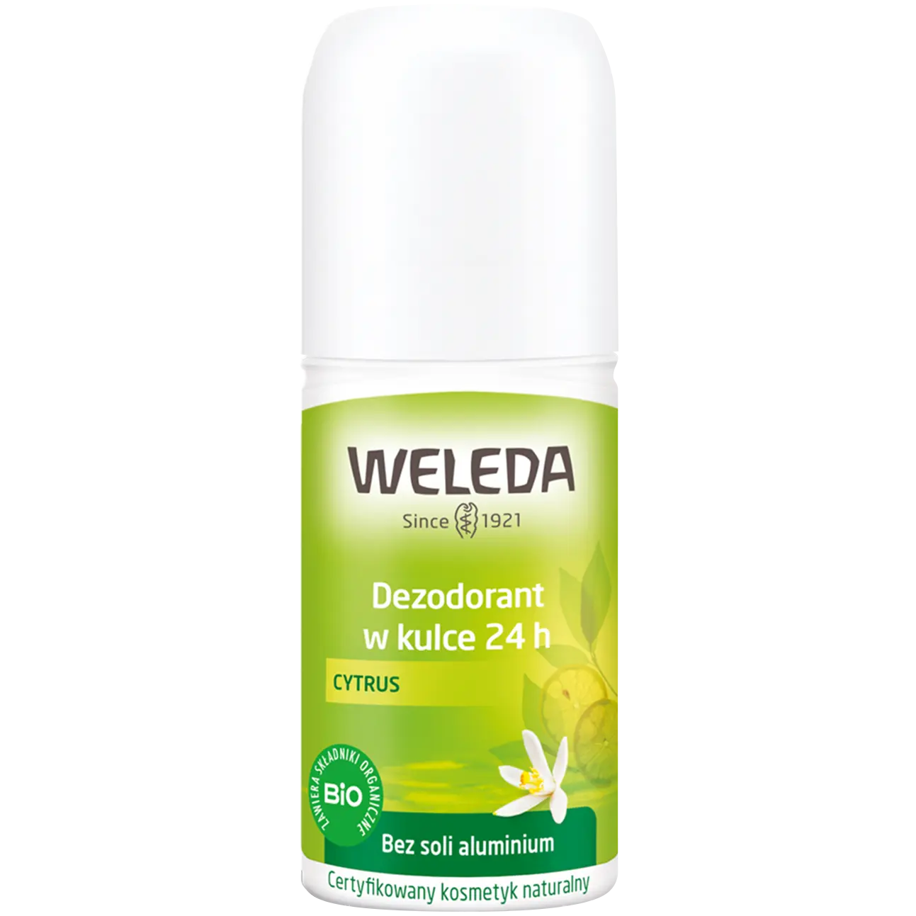 Weleda Cytrusowy шариковый дезодорант, 50 мл
Weleda Cytrusowy шариковый дезодорант, 50 мл