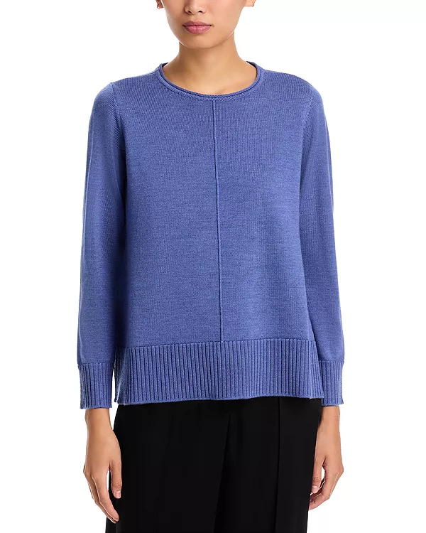 Свитер с круглым вырезом Eileen Fisher, синий
Свитер с круглым вырезом Eileen Fisher, синий