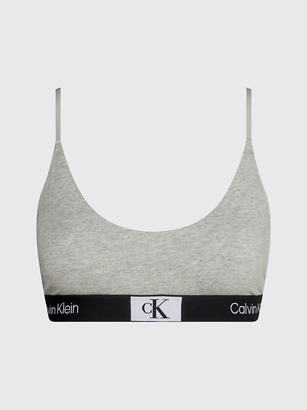Бралетт со стрингами - CK96 Calvin Klein, серый
Бралетт со стрингами - CK96 Calvin Klein, серый