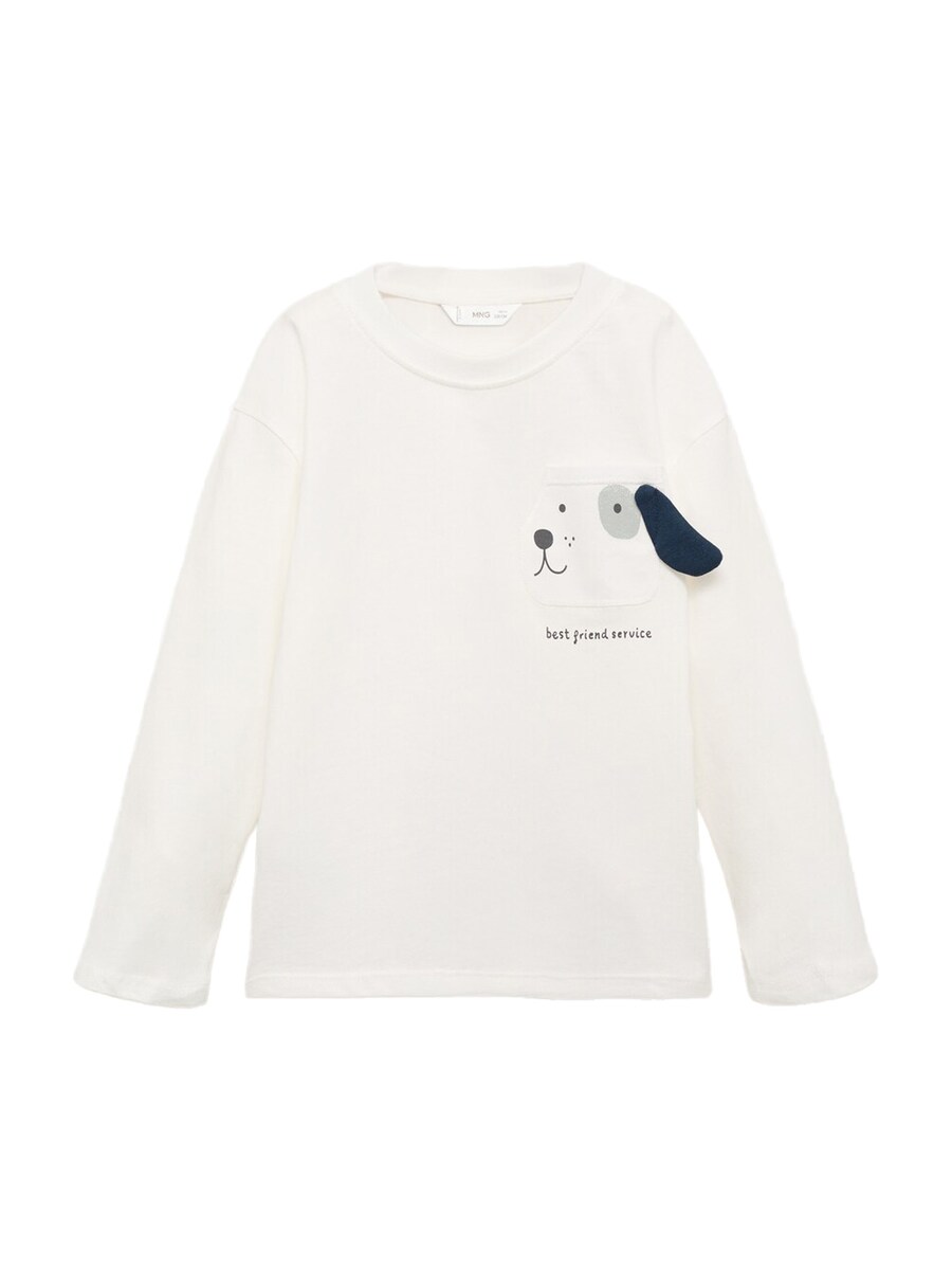 Лонгслив MANGO KIDS OREJITA, Off white
Лонгслив MANGO KIDS OREJITA, Off white