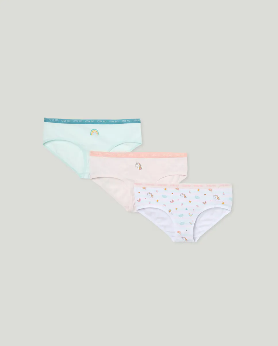 Упаковка из трех женских трусиков Cotton Juice, мультиколор
Упаковка из трех женских трусиков Cotton Juice, мультиколор