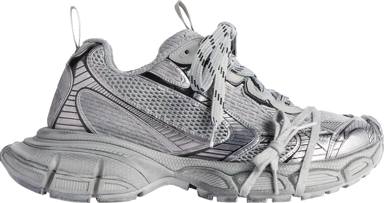 Кроссовки Balenciaga 3XL Sneaker 'Worn-Out - Grey', серый 
Кроссовки Balenciaga 3XL Sneaker 'Worn-Out - Grey', серый