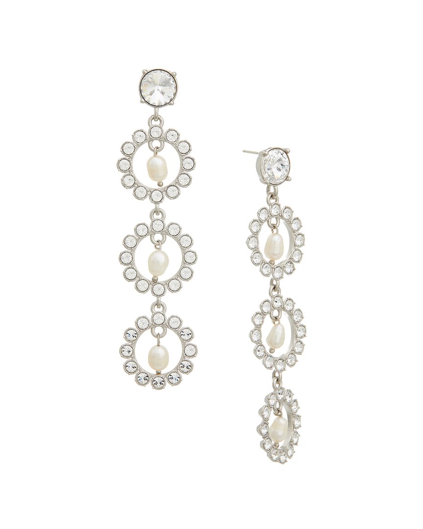 Тройные серьги Oscar de la Renta Crystal Disc Oscar De La Renta, Pattern
Тройные серьги Oscar de la Renta Crystal Disc Oscar De La Renta, Pattern