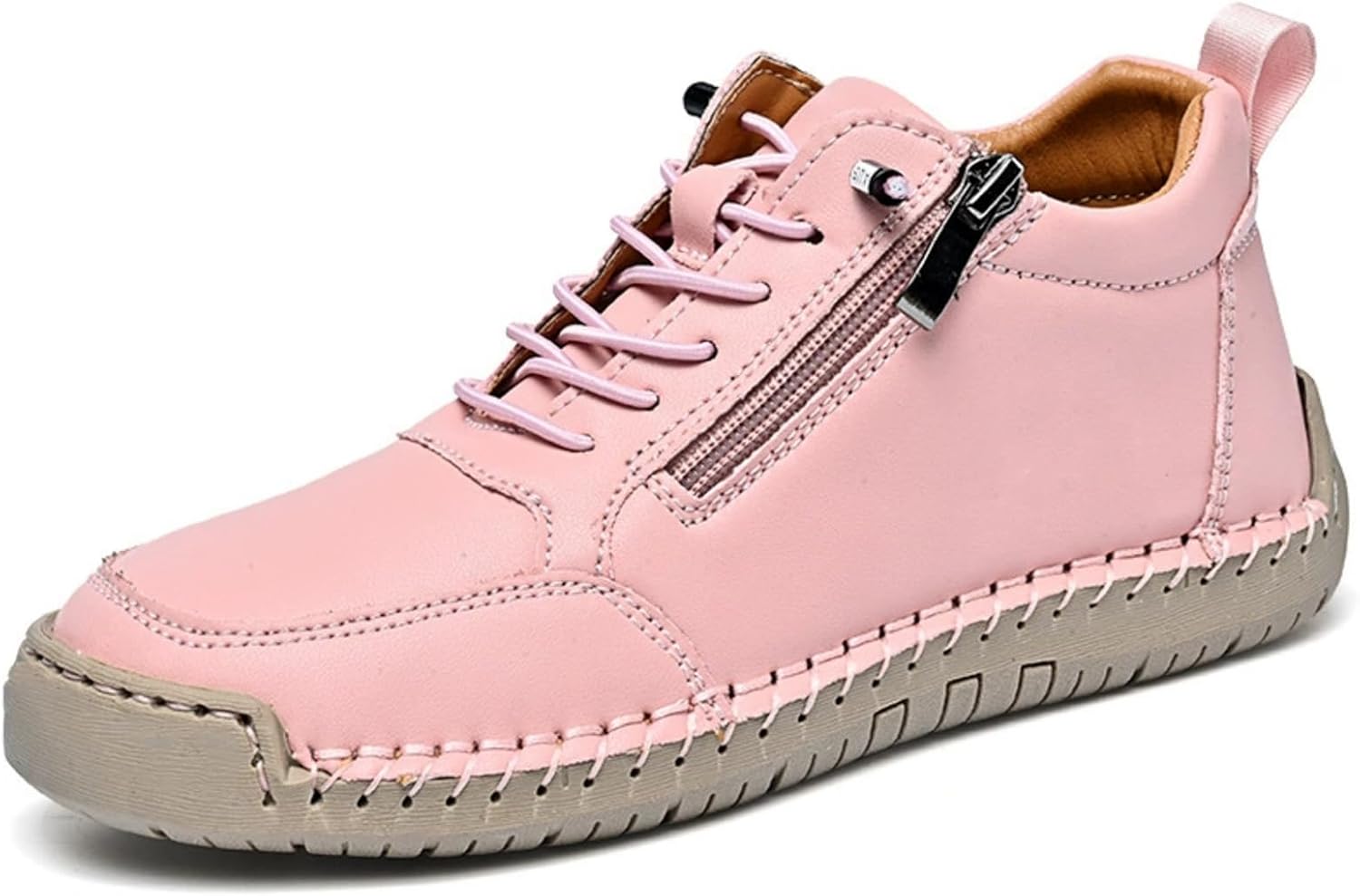 Женские ботильоны с боковой молнией, слипоны на платформе, противоскользящие кроссовки для бега и тенниса, винтажные кожаные лоферы на плоской подошве, удобная легкая обувь для ходьбы Wabkderpu, розовый
Женские ботильоны с боковой молнией, слипоны на платформе, противоскользящие кроссовки для бега и тенниса, винтажные кожаные лоферы на плоской подошве, удобная легкая обувь для ходьбы Wabkderpu, розовый
