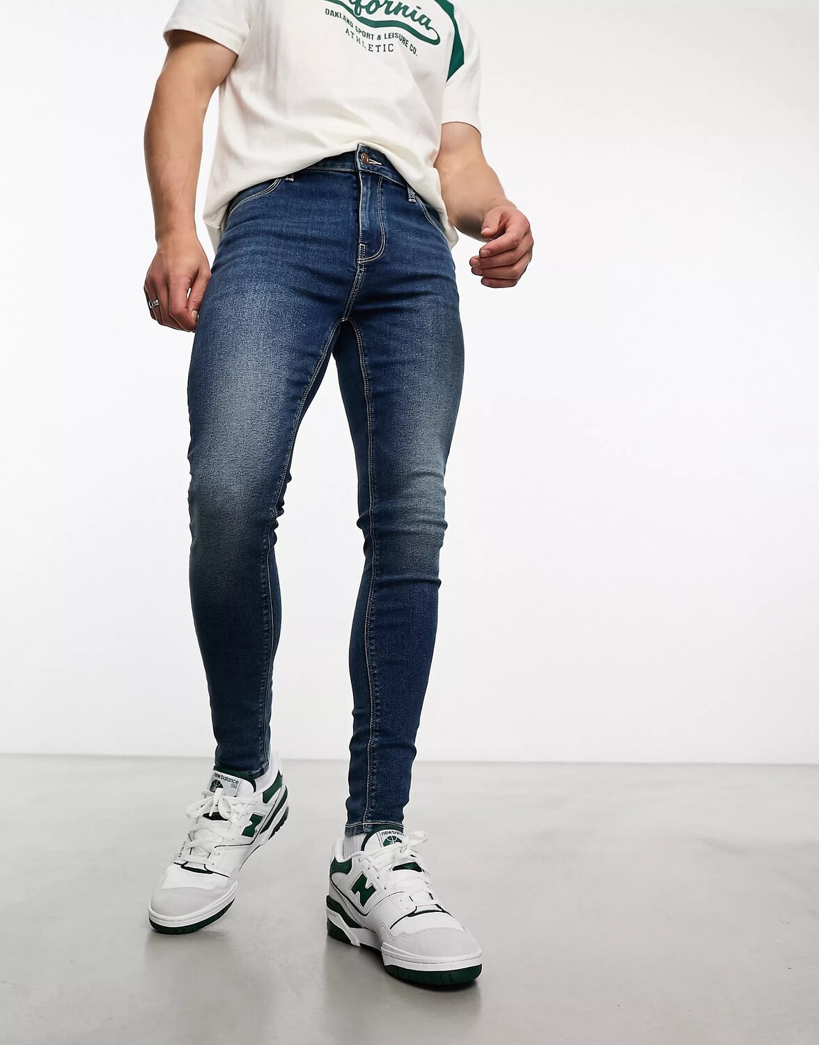 Джинсы Asos Design Power Stretch, синий
Джинсы Asos Design Power Stretch, синий