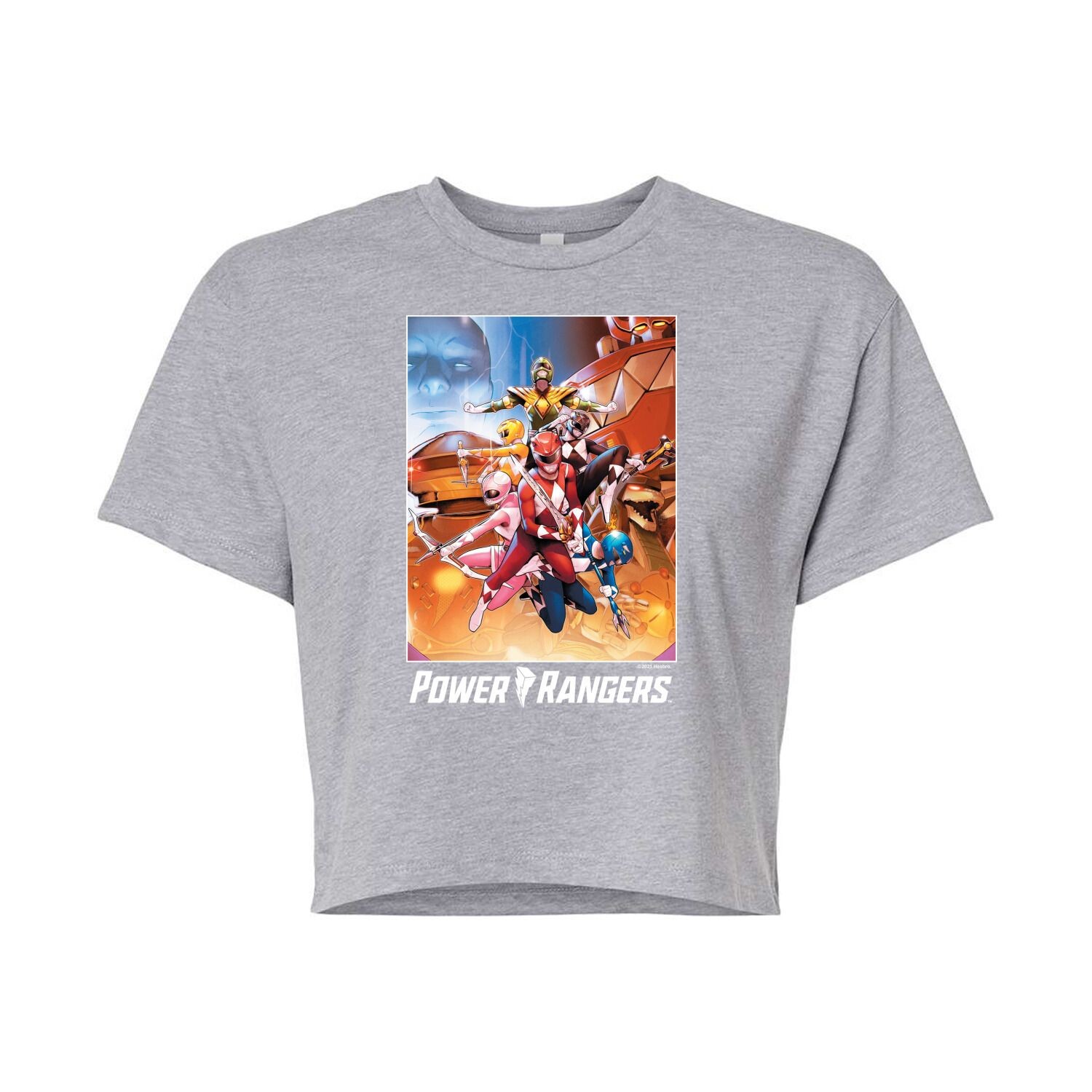 Укороченная футболка с рисунком Power Rangers для юниоров в стиле ретро Rangers Licensed Character, серый
Укороченная футболка с рисунком Power Rangers для юниоров в стиле ретро Rangers Licensed Character, серый