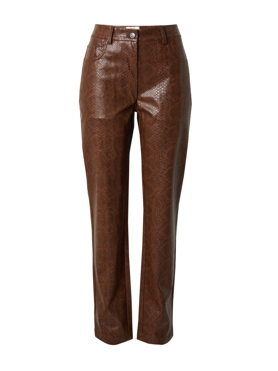 Кожаные штаны ABOUT YOU x Chiara Biasi Regular Pants Elna, цвет brown/light brown
Кожаные штаны ABOUT YOU x Chiara Biasi Regular Pants Elna, цвет brown/light brown