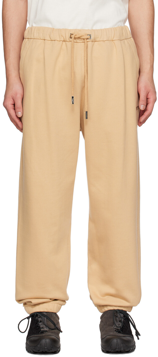 Бежевые домашние брюки с кулиской Wooyoungmi
Бежевые домашние брюки с кулиской Wooyoungmi