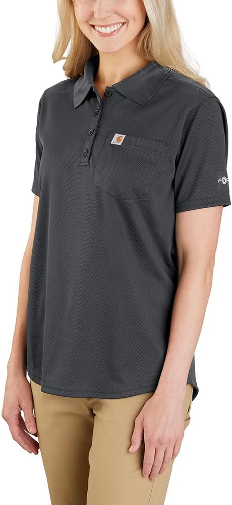 Carhartt Women's 105810 Женская футболка Force Relaxed Fit с коротким рукавом и карманом, Shadow
Carhartt Women's 105810 Женская футболка Force Relaxed Fit с коротким рукавом и карманом, Shadow