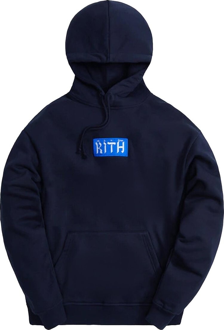 Худи Kith Hebrew Script Hoodie 'Nocturnal', синий 
Худи Kith Hebrew Script Hoodie 'Nocturnal', синий