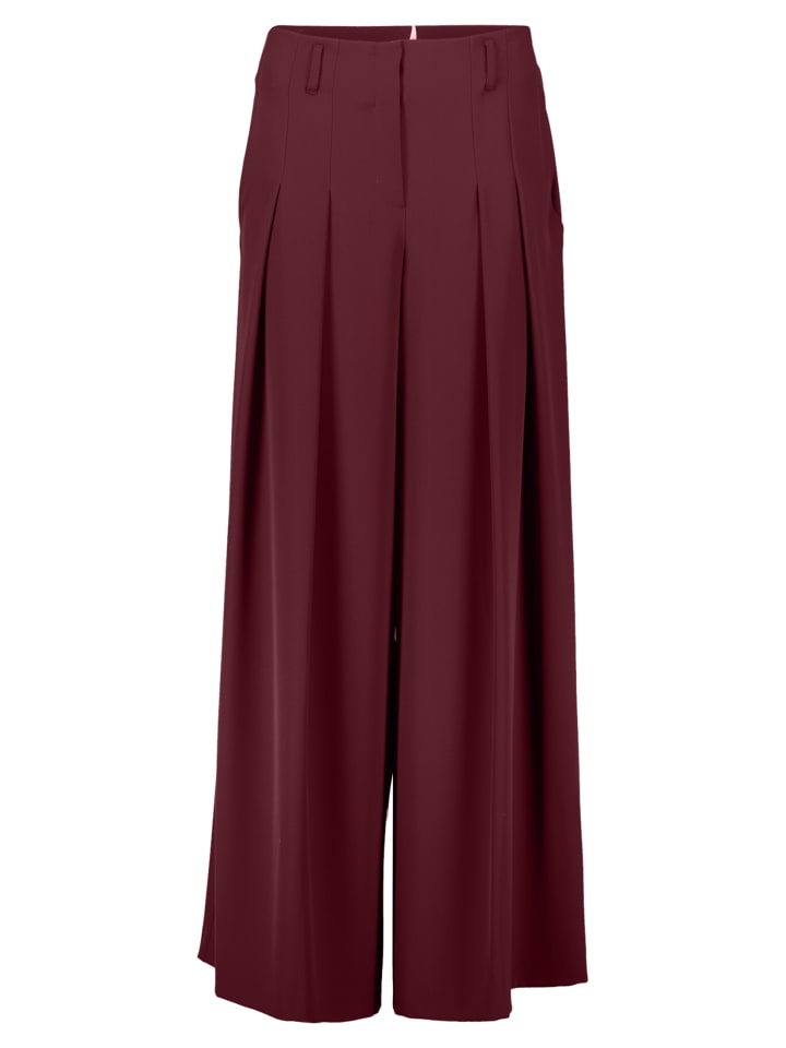 Vera Mont Плиссированные брюки от костюма цвета «Глубокая георгина»
Vera Mont Плиссированные брюки от костюма цвета «Глубокая георгина»