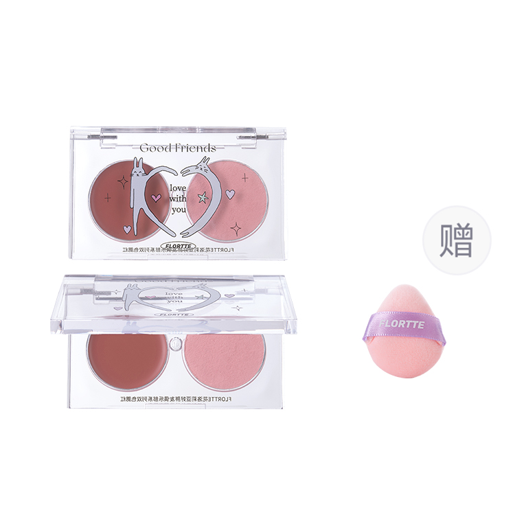 Крем-корректор для лица универсальный двухтоновый blush из коллекции Good Fatty Friends Club легко растушевывается и выравнивает тон кожи FLORTTE
Крем-корректор для лица универсальный двухтоновый blush из коллекции Good Fatty Friends Club легко растушевывается и выравнивает тон кожи FLORTTE