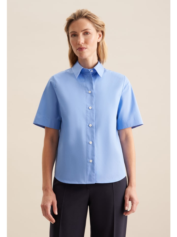 Блузка Seidensticker, средне-синий
Блузка Seidensticker, средне-синий