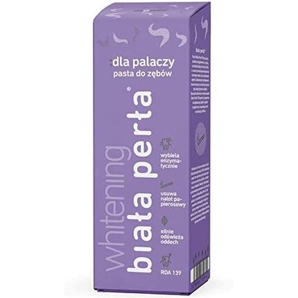 Отбеливающая зубная паста для курильщиков, Biala Perla
Отбеливающая зубная паста для курильщиков, Biala Perla