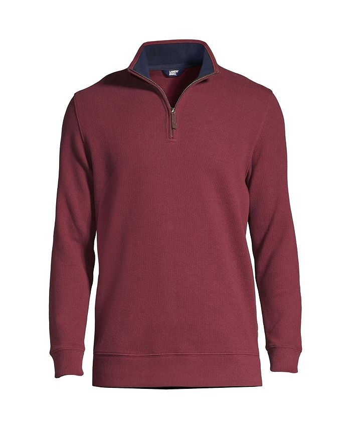 Мужской высокий свитер с молнией в рубчик Bedford на четверть четверти Lands' End, цвет Rich burgundy
Мужской высокий свитер с молнией в рубчик Bedford на четверть четверти Lands' End, цвет Rich burgundy