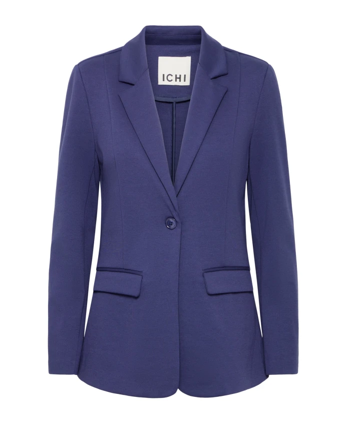 Пиджак в патриотическом стиле синего цвета, классический силуэт. Ichi, синий
Пиджак в патриотическом стиле синего цвета, классический силуэт. Ichi, синий