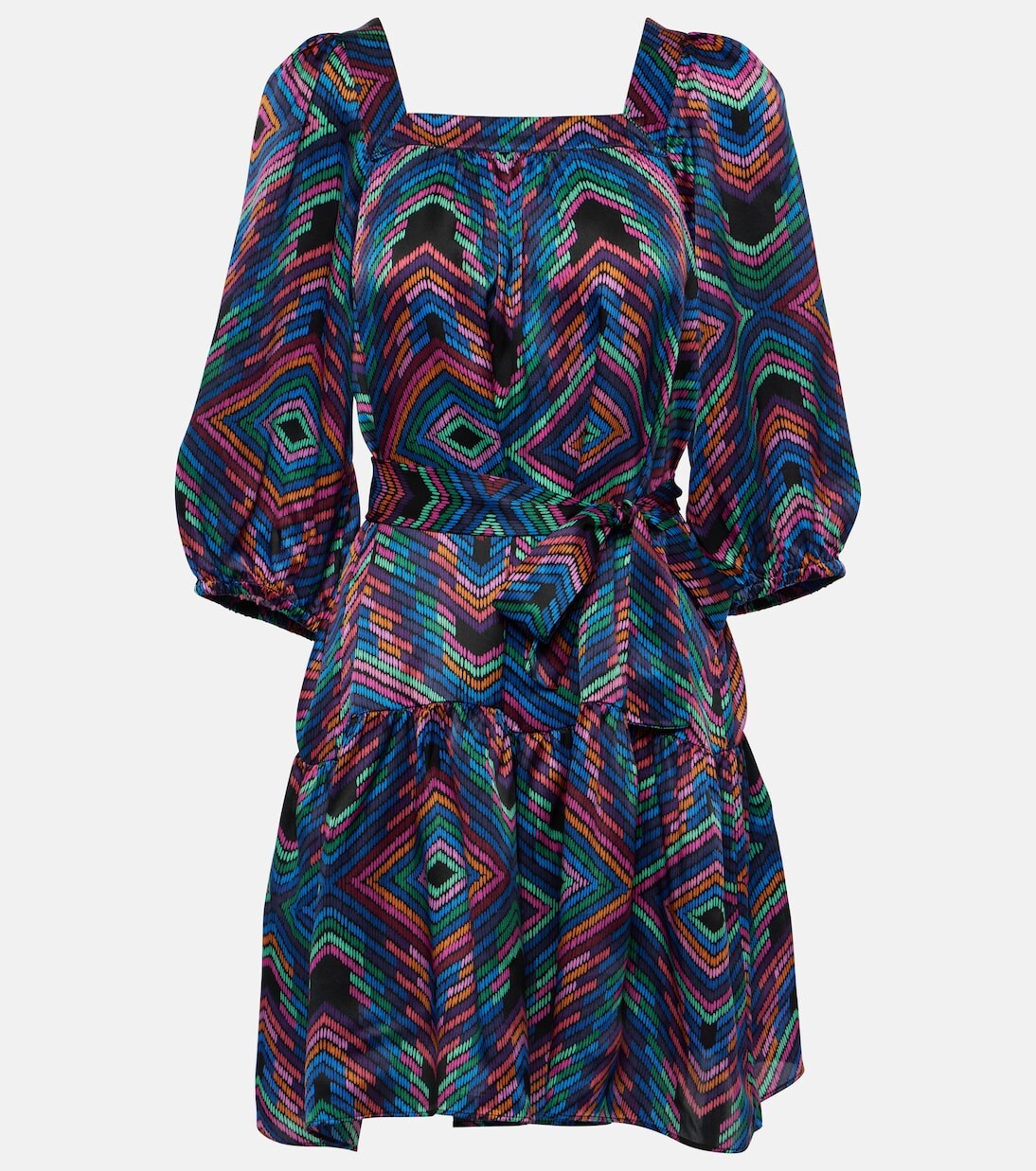 Атласное мини-платье с принтом nightclub Eres, мультиколор
Атласное мини-платье с принтом nightclub Eres, мультиколор