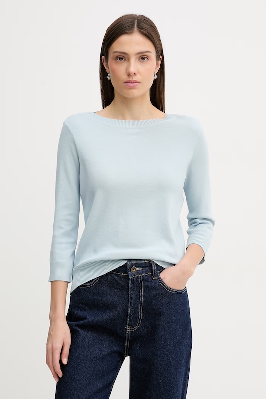 Хлопковый свитер United Colors of Benetton, синий
Хлопковый свитер United Colors of Benetton, синий