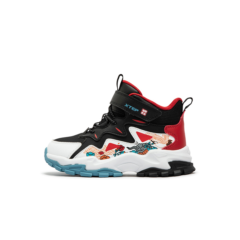 XTEP Износостойкие детские кроссовки с высоким берцем, черные, T-Step, белые, красные, для детей от 3 до 7 лет
XTEP Износостойкие детские кроссовки с высоким берцем, черные, T-Step, белые, красные, для детей от 3 до 7 лет