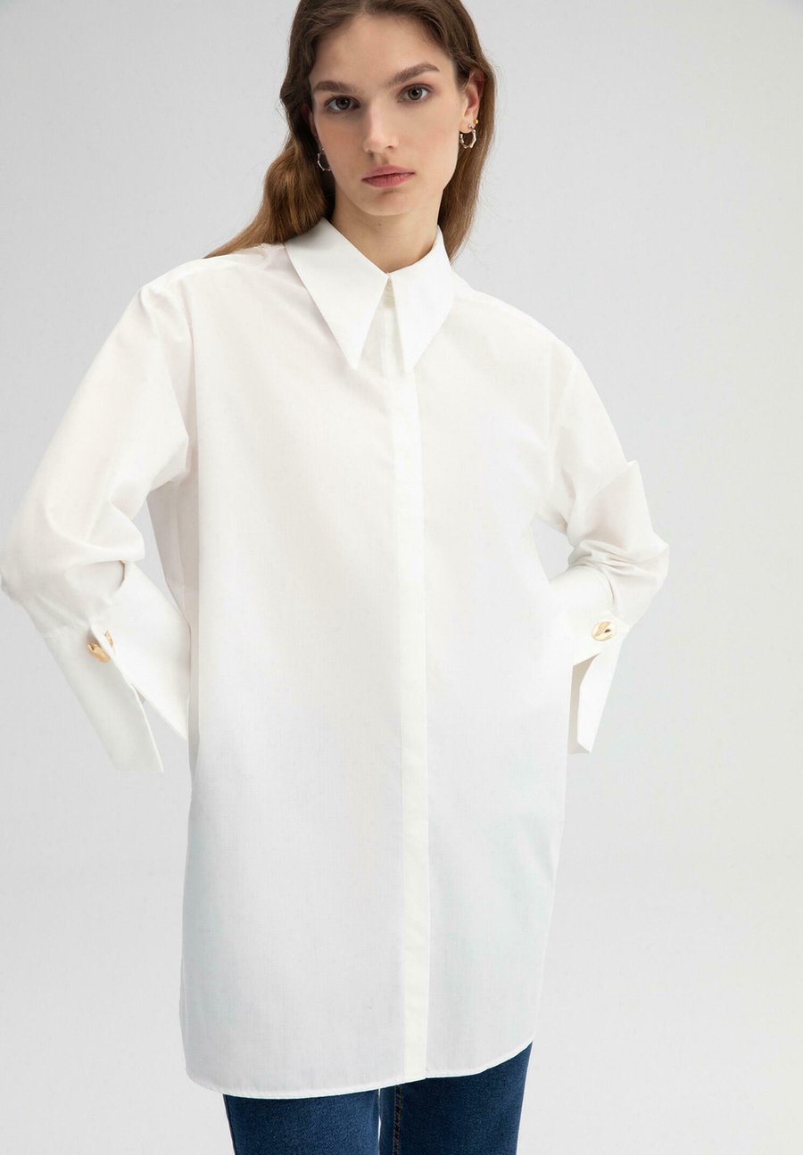 Блуза Touché Privé Button-down blouse, Ecru/Beige
Блуза Touché Privé Button-down blouse, Ecru/Beige