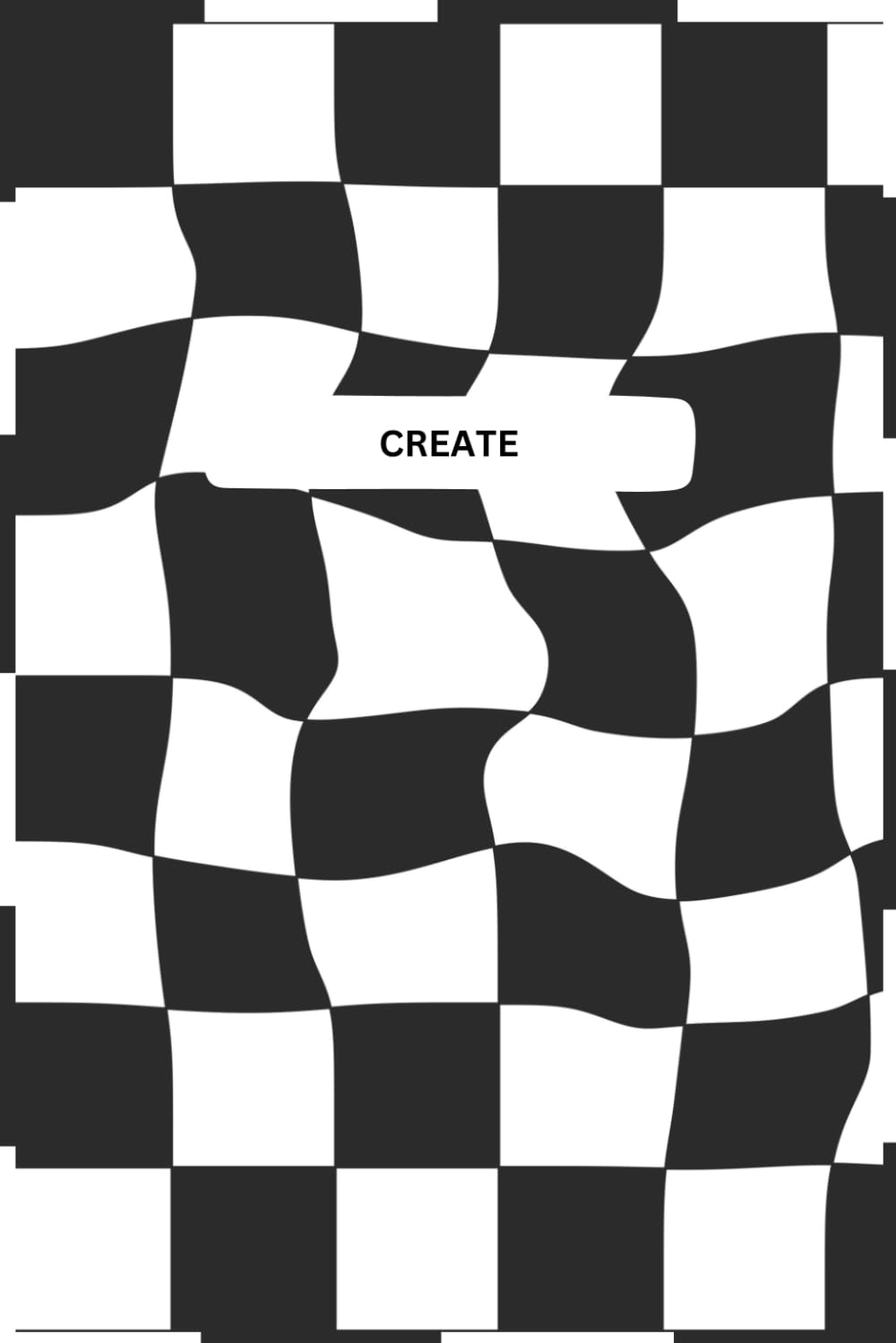Fun Black and White Notebook - “CREATE” Edition (Paperback)
Fun Black and White Notebook - “CREATE” Edition (Paperback)