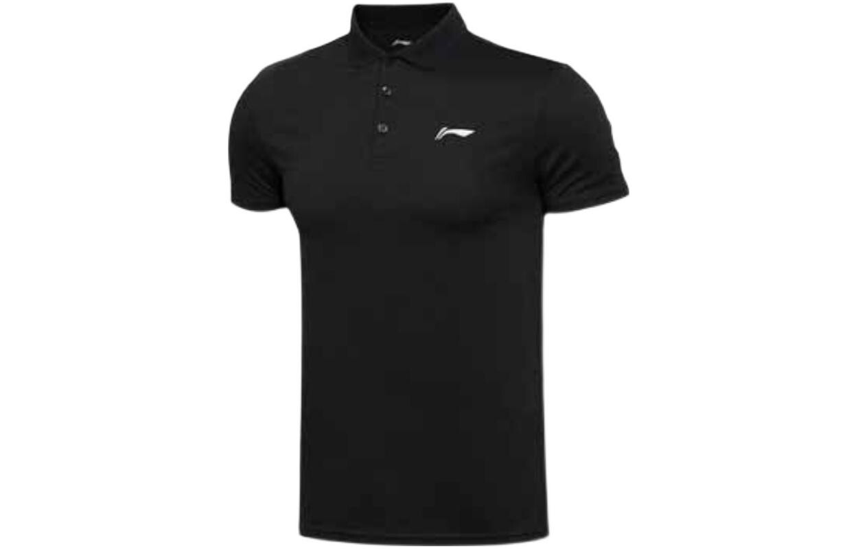 Рубашка поло мужская черная Lining, черный
Рубашка поло мужская черная Lining, черный