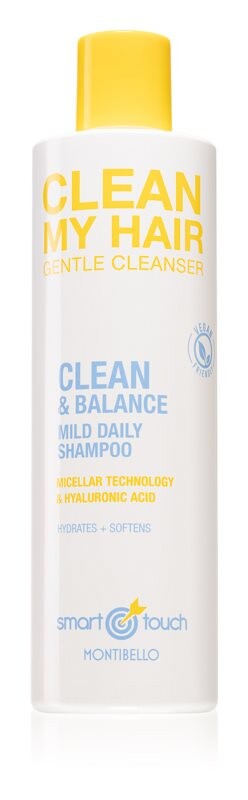 Очищающий питательный шампунь на каждый день Montibello Smart Touch Clean My Hair
Очищающий питательный шампунь на каждый день Montibello Smart Touch Clean My Hair