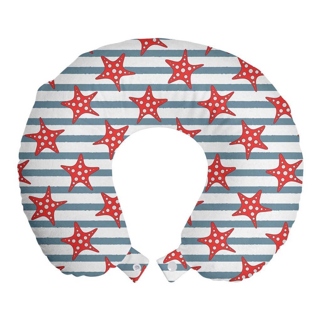 Подушка для путешествий ABAKUHAUS Starfish Travel Pillow, Seastars с полосками, пенопластовые дорожные принадлежности для самолетов и автомобилей, 30x30 см, синевато-серый, красный, белый
Подушка для путешествий ABAKUHAUS Starfish Travel Pillow, Seastars с полосками, пенопластовые дорожные принадлежности для самолетов и автомобилей, 30x30 см, синевато-серый, красный, белый