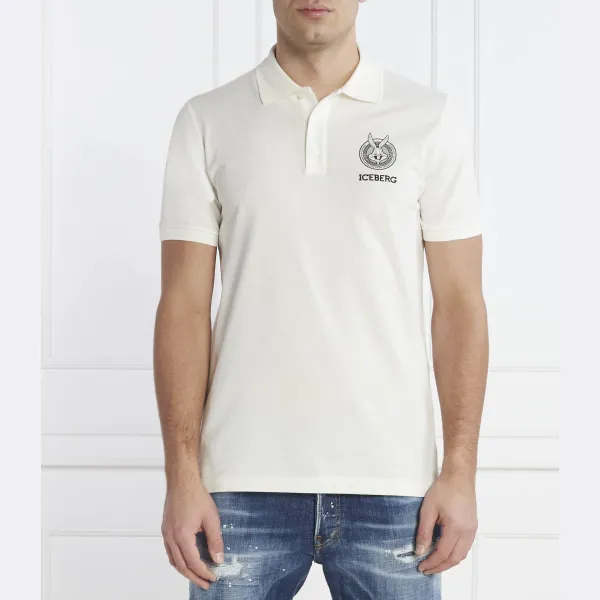 Рубашка поло стандартного кроя Iceberg, белый
Рубашка поло стандартного кроя Iceberg, белый