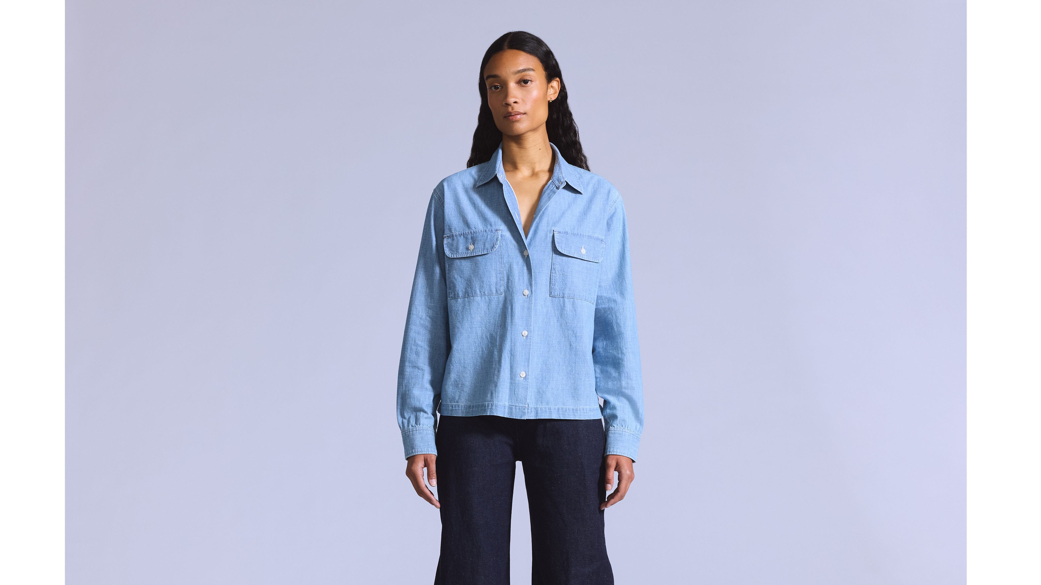 Коралловая рубашка Levi's, Chambray - Medium Wash
Коралловая рубашка Levi's, Chambray - Medium Wash