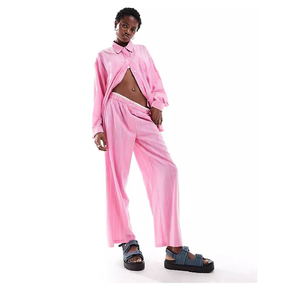 Брюки Collusion Linen Stripe, розовый
Брюки Collusion Linen Stripe, розовый