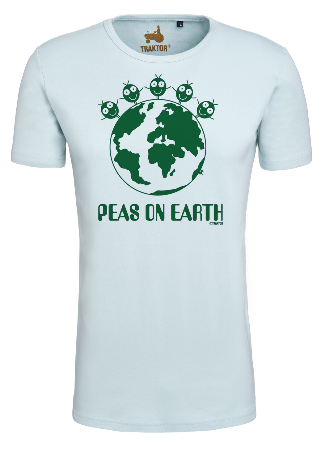Футболка Logoshirt Peas On Earth, светло-синий 
Футболка Logoshirt Peas On Earth, светло-синий