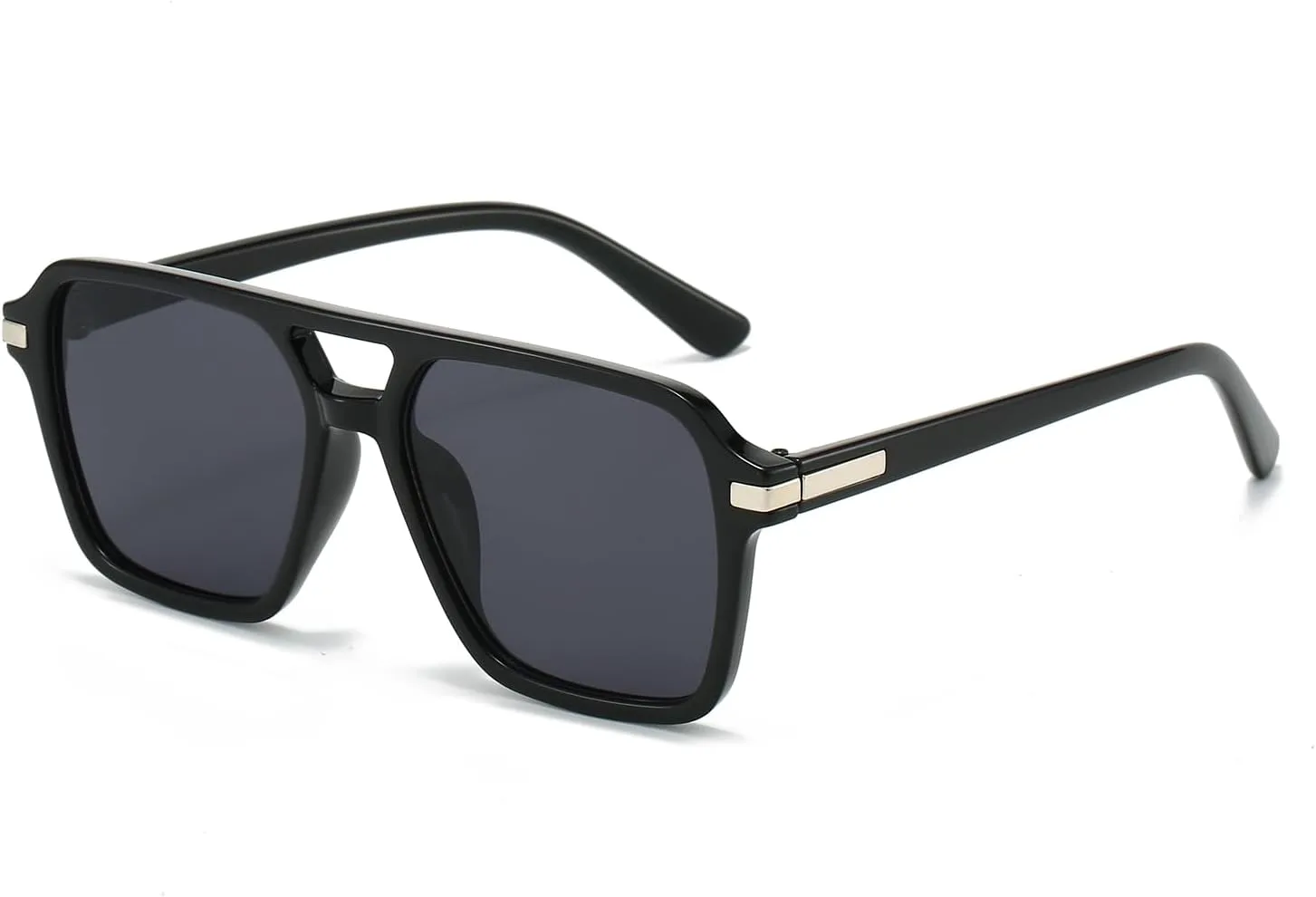 Солнцезащитные очки-авиаторы GIFIORE квадратной формы для мужчин и женщин, модные винтажные, с двойной перемычкой, в черной черепаховой оправе, в стиле 70-х, Black
Солнцезащитные очки-авиаторы GIFIORE квадратной формы для мужчин и женщин, модные винтажные, с двойной перемычкой, в черной черепаховой оправе, в стиле 70-х, Black