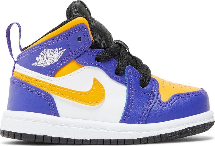 Кроссовки Air Jordan 1 Mid TD Lakers, фиолетовый
Кроссовки Air Jordan 1 Mid TD Lakers, фиолетовый