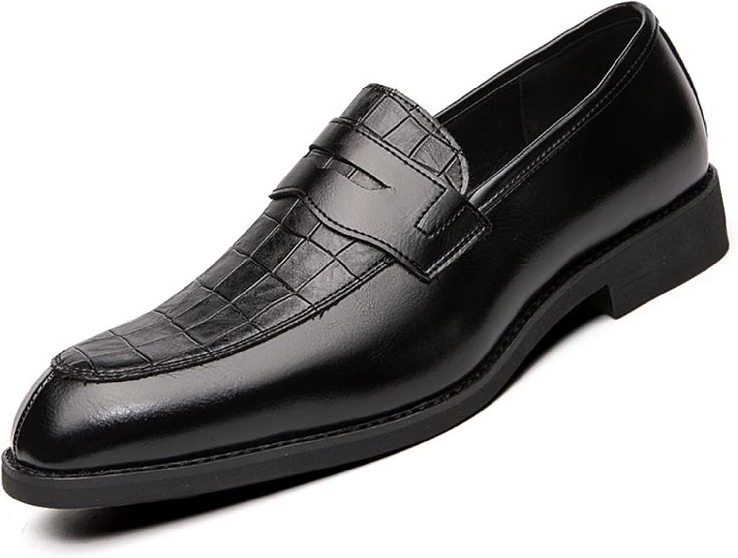 Мужские кожаные туфли слипоны, роскошные лоферы с тиснением под аллигатора, мягкая подошва, деловые оксфорды, мокасины, классические свадебные и туфли Devileyeze, черный
Мужские кожаные туфли слипоны, роскошные лоферы с тиснением под аллигатора, мягкая подошва, деловые оксфорды, мокасины, классические свадебные и туфли Devileyeze, черный