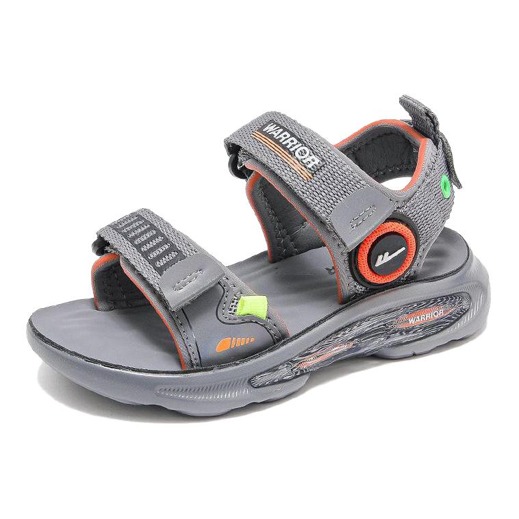 Warrior Дышащие детские сандалии Kids', серо-оранжевые
Warrior Дышащие детские сандалии Kids', серо-оранжевые
