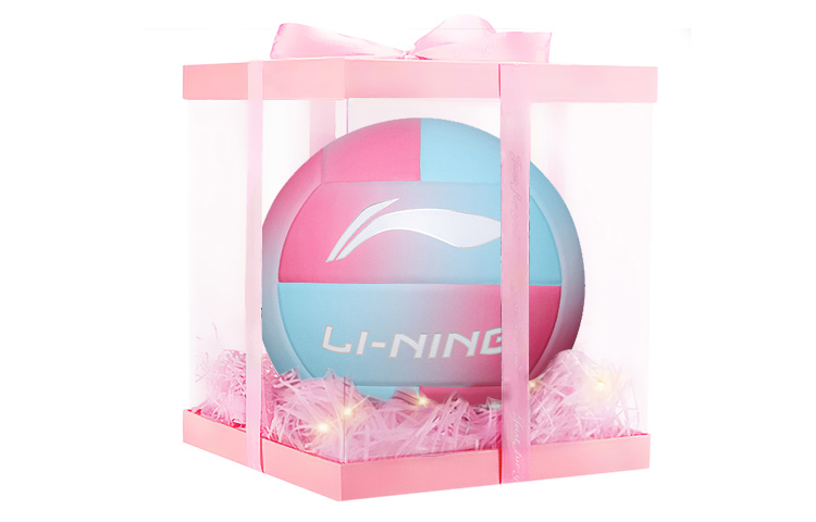 LINING Волейбольный мяч PU размер 5 унисекс розовый синий
LINING Волейбольный мяч PU размер 5 унисекс розовый синий