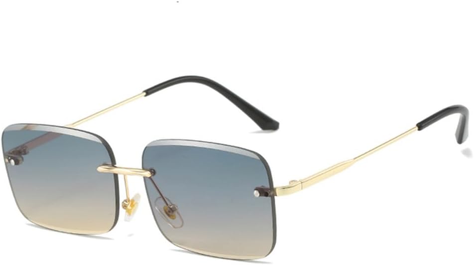 Ретро-солнцезащитные очки без оправы для женщин, солнцезащитные очки с градиентным переходом цвета, модные солнцезащитные очки с металлическими линзами TVTBBVV, Tf2621-c4
Ретро-солнцезащитные очки без оправы для женщин, солнцезащитные очки с градиентным переходом цвета, модные солнцезащитные очки с металлическими линзами TVTBBVV, Tf2621-c4