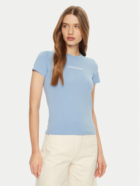 Футболка regular fit W4YI01 J1314 Guess Jeans, голубой
Футболка regular fit W4YI01 J1314 Guess Jeans, голубой