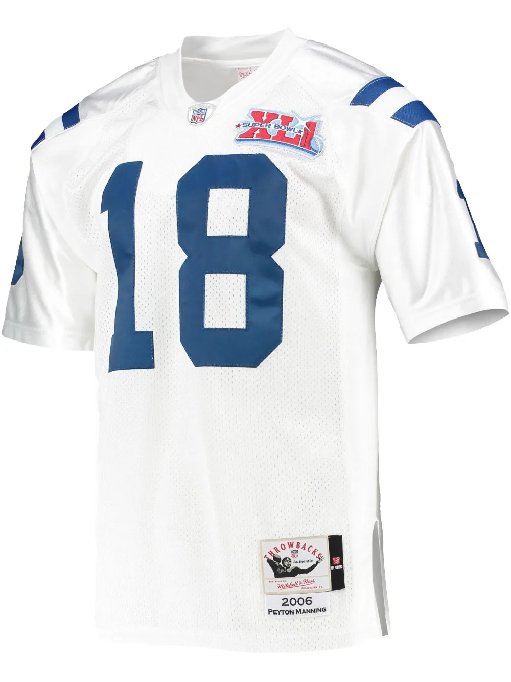 Топ 2006 Peyton Manning Indianapolis Colts Super Bowl XLI Legacy Mitchell & Ness, белый
Топ 2006 Peyton Manning Indianapolis Colts Super Bowl XLI Legacy Mitchell & Ness, белый