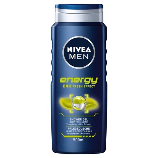 Гель для душа Men Energy 500мл Nivea 
Гель для душа Men Energy 500мл Nivea