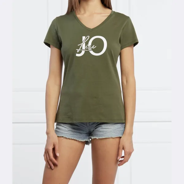 Футболка стандартного кроя Liu Jo, зеленый
Футболка стандартного кроя Liu Jo, зеленый