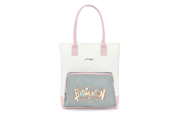 LINING Полиэстеровая сумка унисекс, White Pink Gray
LINING Полиэстеровая сумка унисекс, White Pink Gray