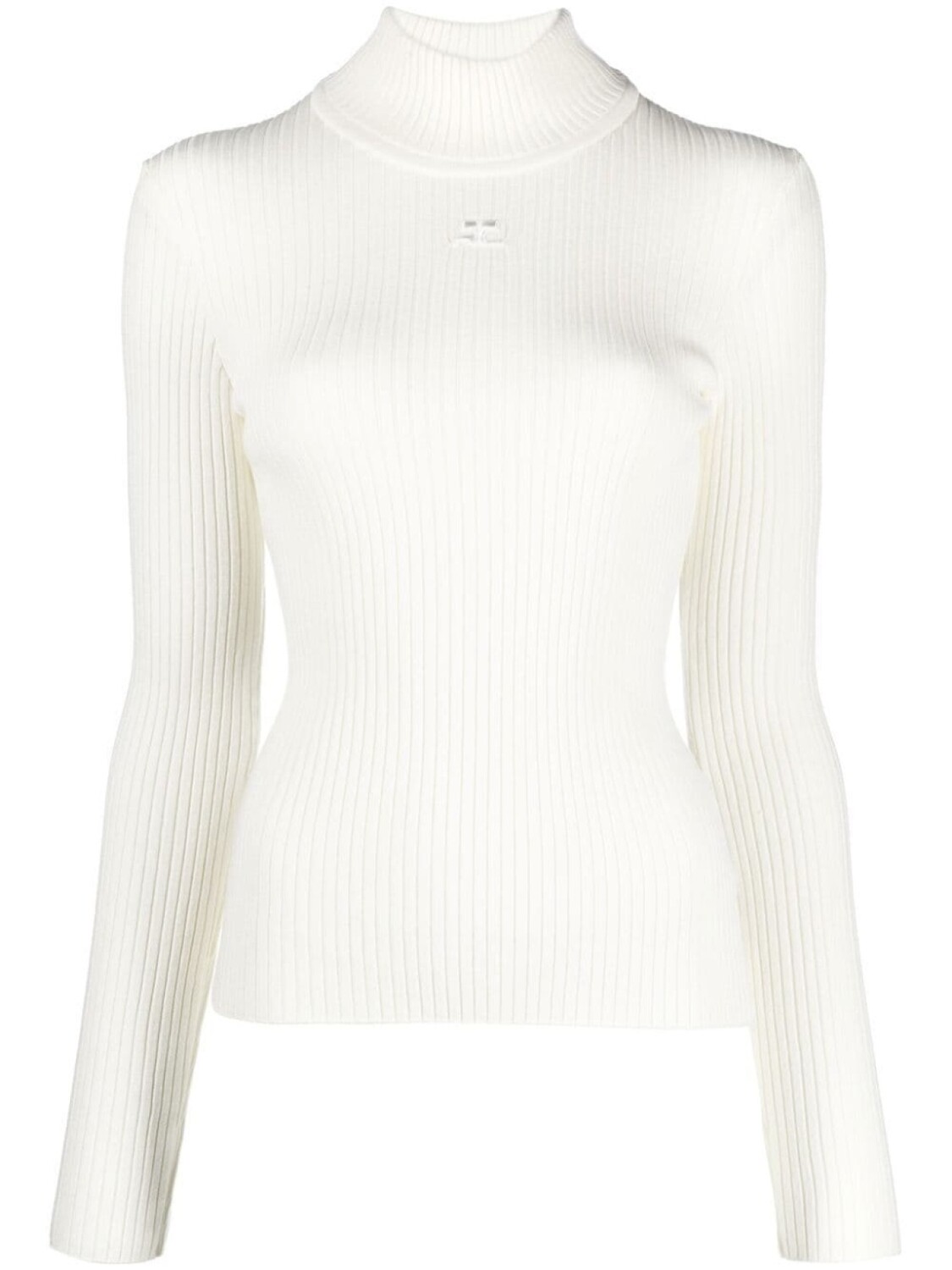 Courrèges топ с воротником-воронкой и длинными рукавами, нейтральный цвет
Courrèges топ с воротником-воронкой и длинными рукавами, нейтральный цвет