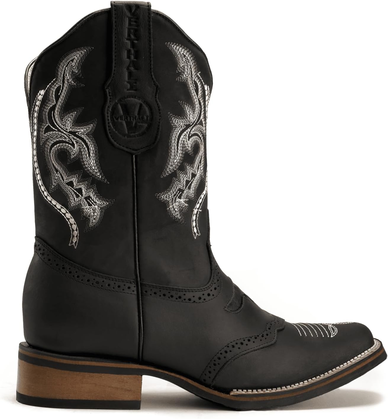 Мужские западные сапоги Joe Boots VE030: ковбойские и родео сапоги с квадратным носком из натуральной кожи Joe Exclusive, черный
Мужские западные сапоги Joe Boots VE030: ковбойские и родео сапоги с квадратным носком из натуральной кожи Joe Exclusive, черный