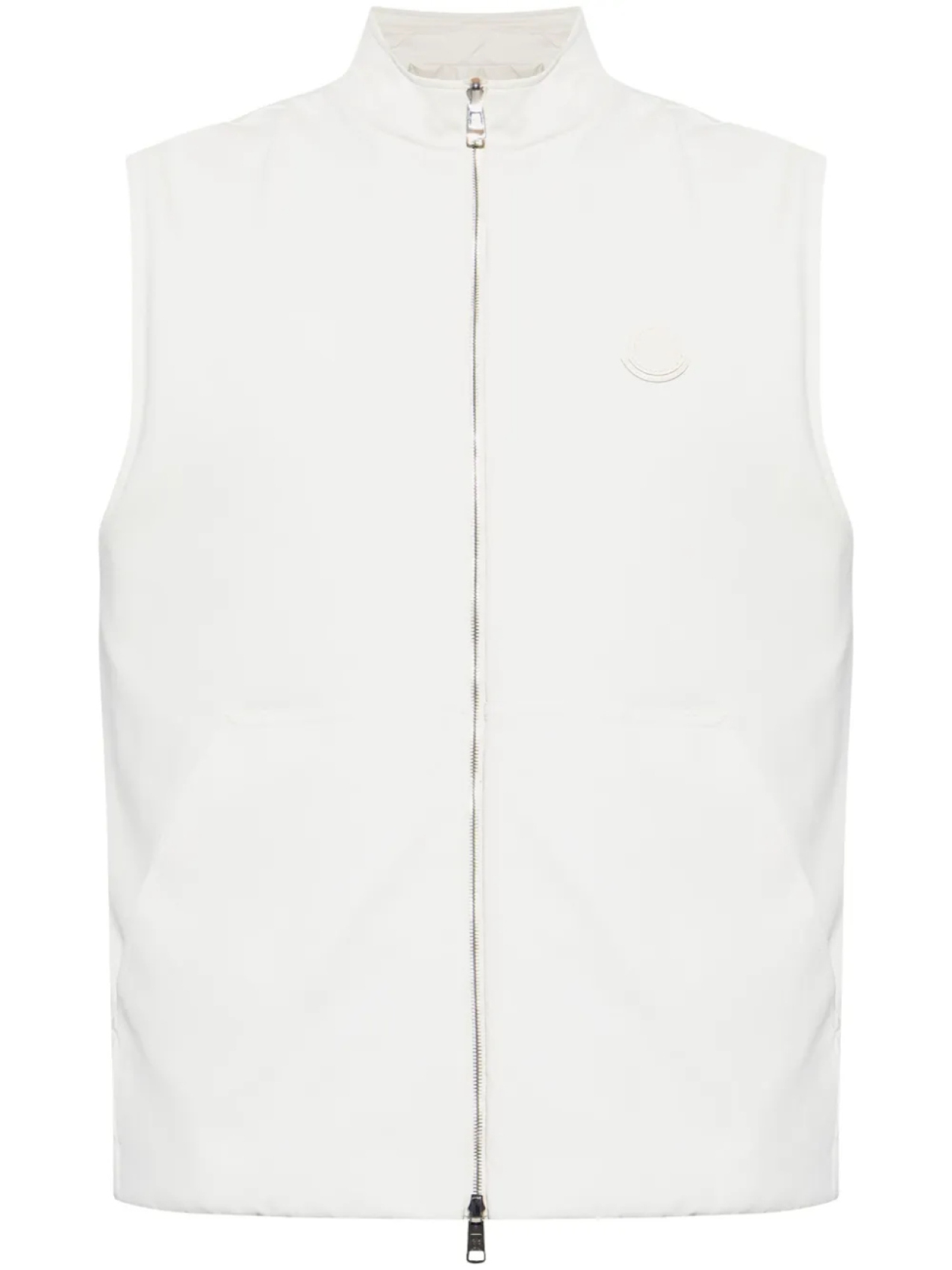 Двусторонний утепленный жилет Moncler, белый
Двусторонний утепленный жилет Moncler, белый