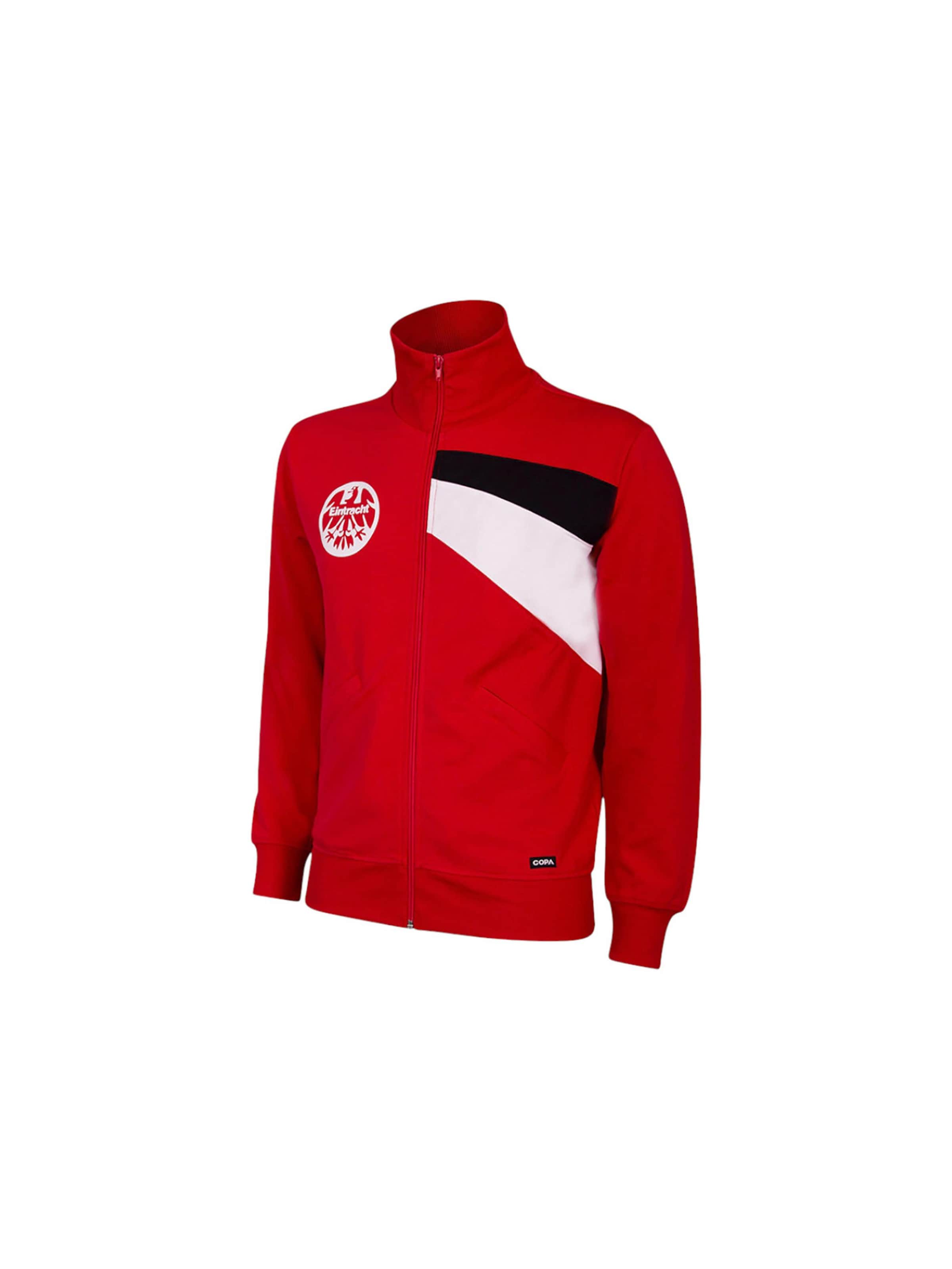 Copa Тренировочная курка 'Retro Eintracht Frankfurt 1988' в красном цвете
Copa Тренировочная курка 'Retro Eintracht Frankfurt 1988' в красном цвете