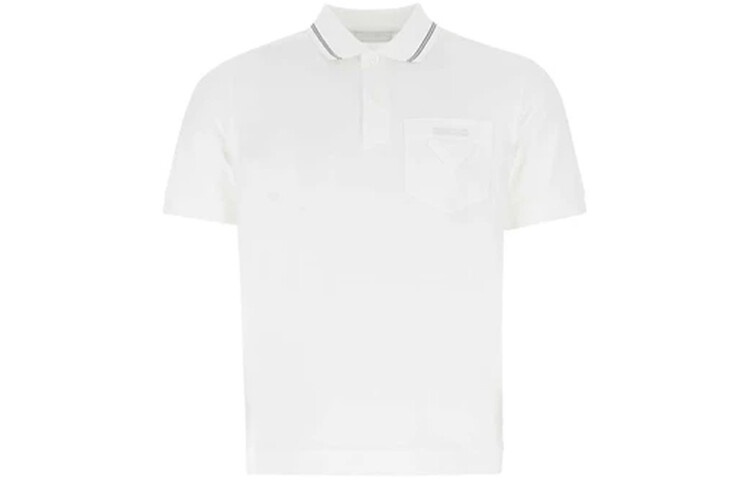 Рубашка поло мужская белая Prada, белый
Рубашка поло мужская белая Prada, белый