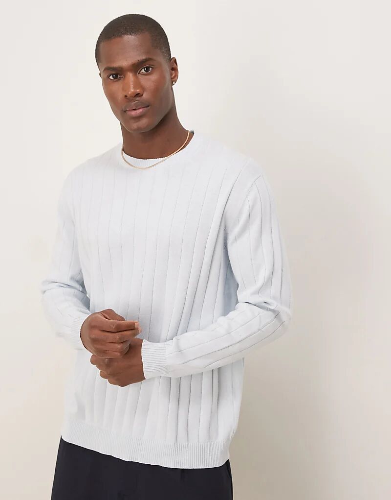 Свободный вязаный джемпер с широкой резинкой светло-голубого цвета ASOS DESIGN
Свободный вязаный джемпер с широкой резинкой светло-голубого цвета ASOS DESIGN