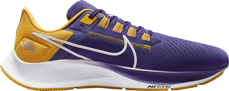 Кроссовки Nike Air Zoom Pegasus 38 'LSU', фиолетовый
Кроссовки Nike Air Zoom Pegasus 38 'LSU', фиолетовый